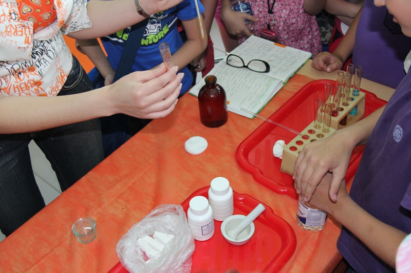 Фото к «Лабораторка» началась в информационном центре по атомной энергии