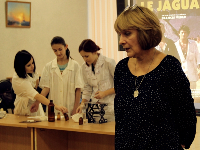 Фото к Уроки химии в интерактивной форме: проект «Энергия науки» с участием Любови Стрельниковой прошел в Ульяновске!