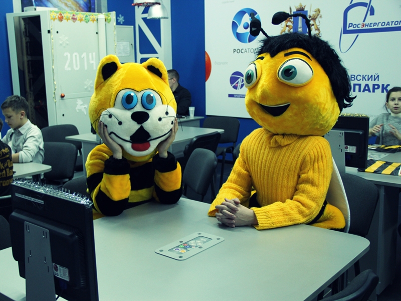 Фото к Символ Олимпиады в инфоцентре Ульяновска!