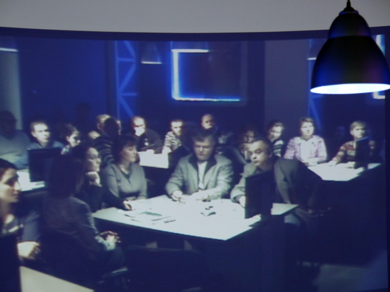 Фото к Онлайн конференция с Германией в информационном центре атомной энергии города Ульяновска