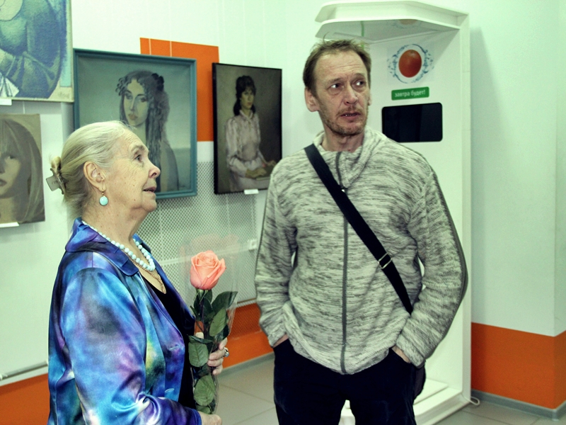 Фото к «Лишь ей, единственной…" — выставка Ульяновских художников в информационном центре атомной отрасли города Ульяновска 