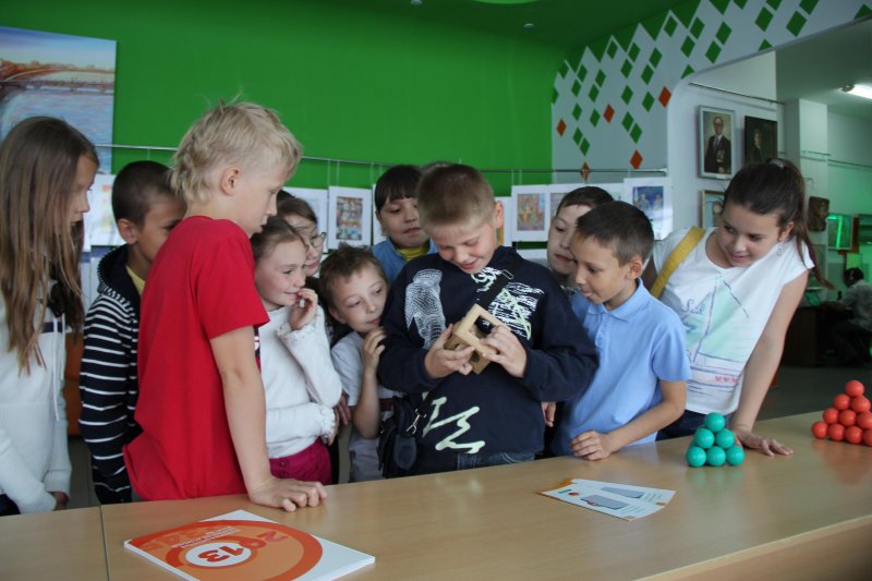 Фото к 2 июня в Информационном центре по атомной энергии г. Ульяновска стартовал ежегодный проект «Детский атомный лагерь»