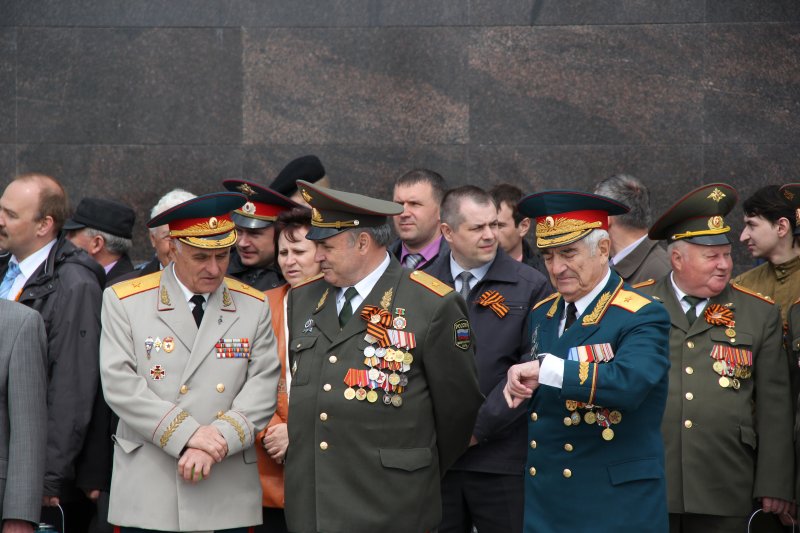 Фото к «Моё «Спасибо!» ветеранам: флешмоб к  70-летию со дня Победы в Великой Отечественной Войне в Ульяновске.