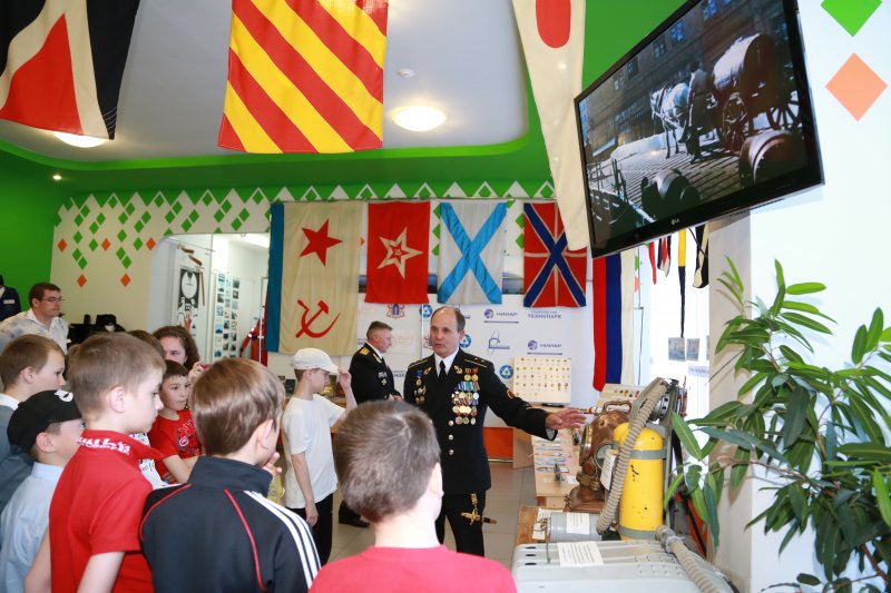 Фото к Школьники «Атомграда» погрузились в историю подводного флота России