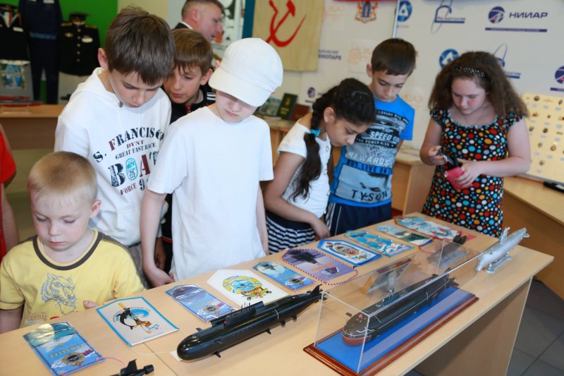 Фото к Школьники «Атомграда» погрузились в историю подводного флота России