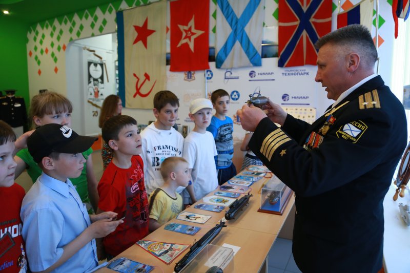 Фото к Школьники «Атомграда» погрузились в историю подводного флота России