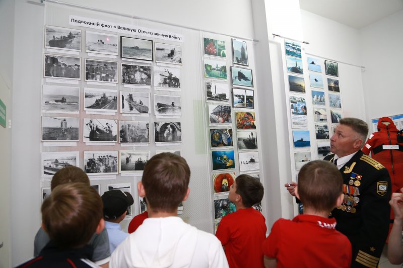 Фото к Школьники «Атомграда» погрузились в историю подводного флота России