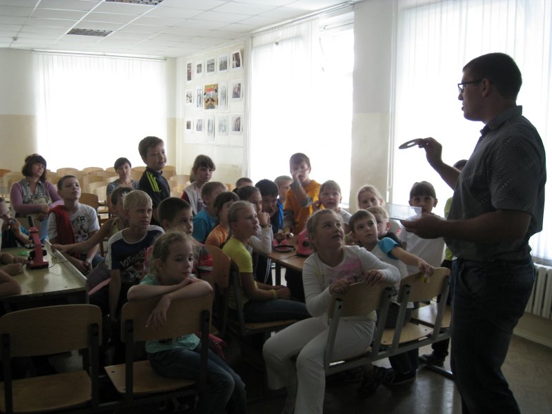 Фото к Юные «следопыты» провели расследование и познакомились с микромиром