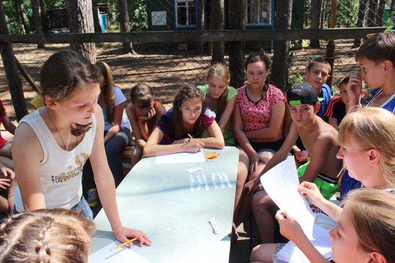 Фото к «Битва интеллектов» прошла в спортивно — оздоровительном лагере «Ласточка»