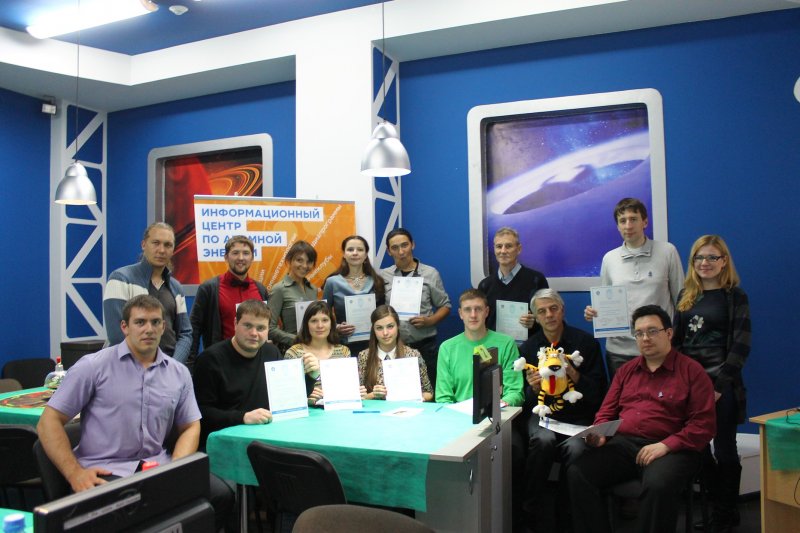 Фото к Объявлены победители чемпионата «Что? Где? Когда?» среди предприятий атомной отрасли