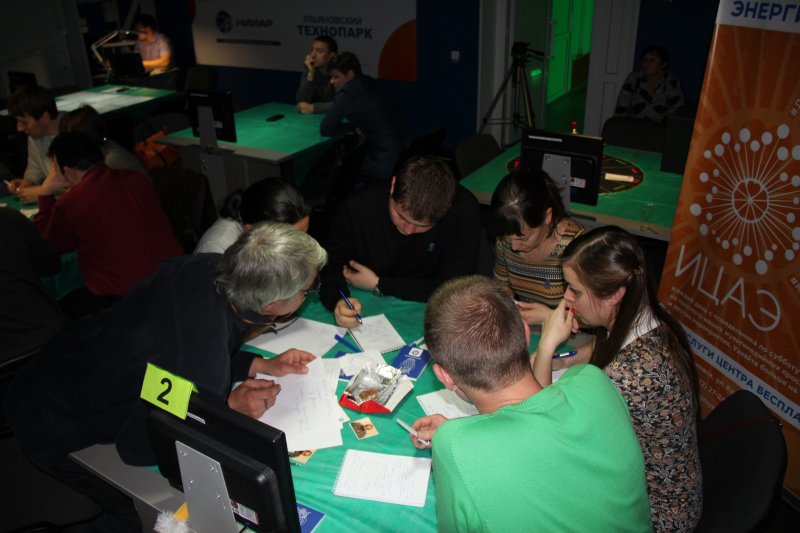 Фото к Объявлены победители чемпионата «Что? Где? Когда?» среди предприятий атомной отрасли