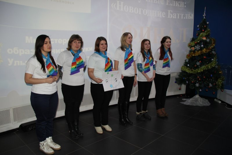 Фото к Финал проекта «Научные Ёлки. Новогодние баттлы» 